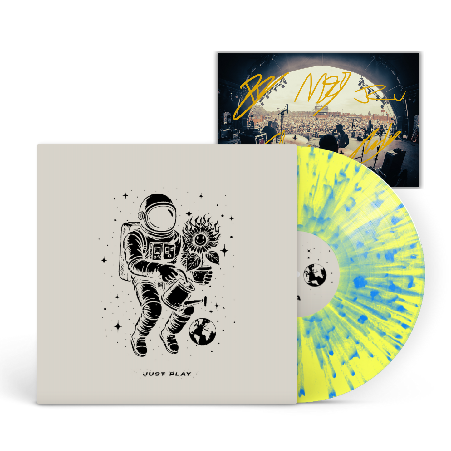 Last Hounds - Just Play Vinyl with SIGNED print