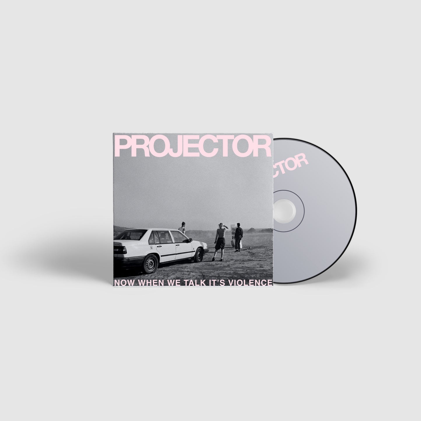 PROJECTOR - NOW WHEN WE TALK IT'S VIOLENCE CD