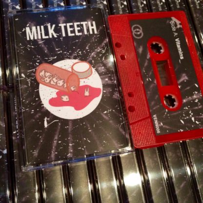 Milk Teeth Vitmains Cassette Tape Venn Records Red